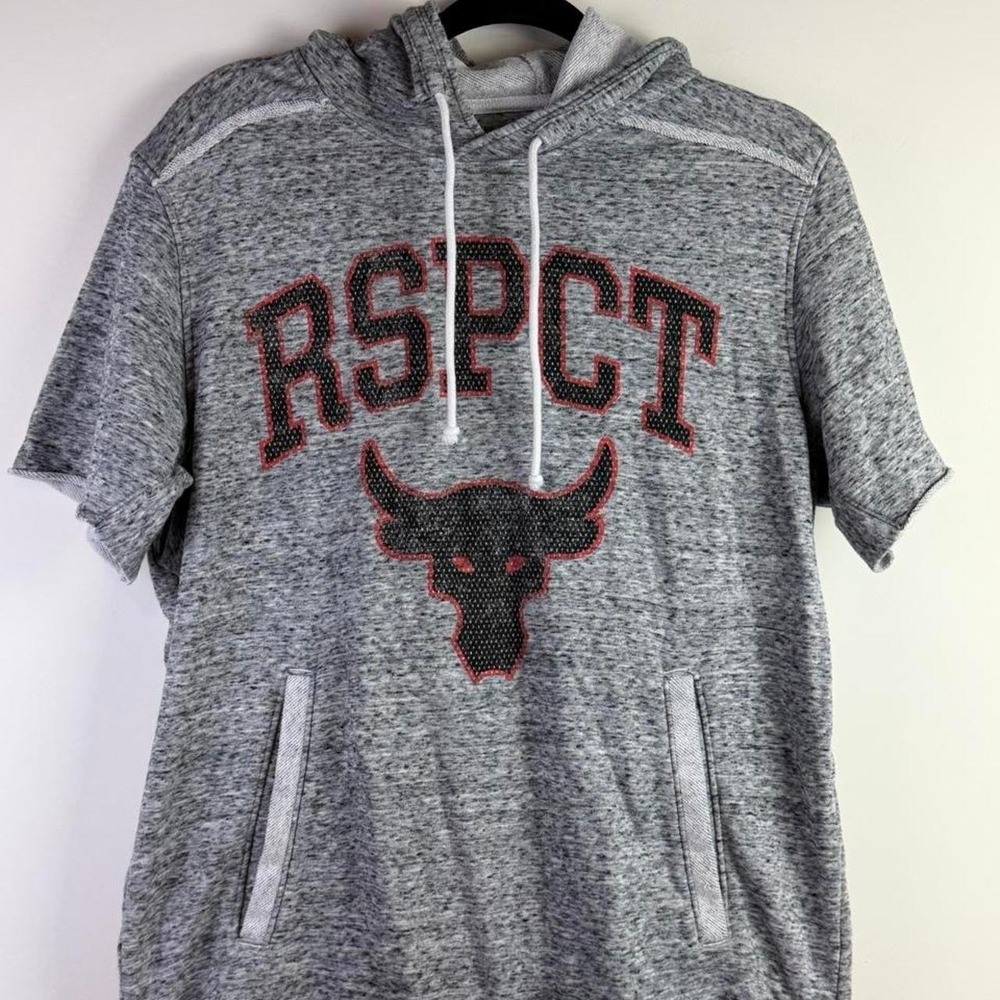 Under Armour THE ROCK brand Bull Hoodie Medium